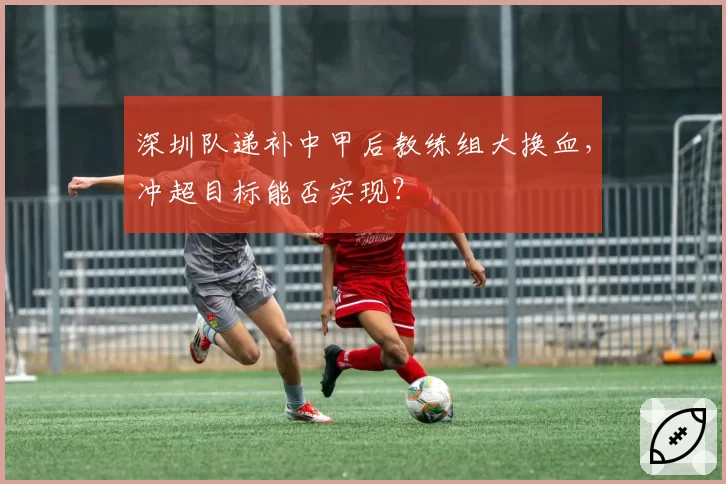 深圳队递补中甲后教练组大换血,冲超目标能否实现?